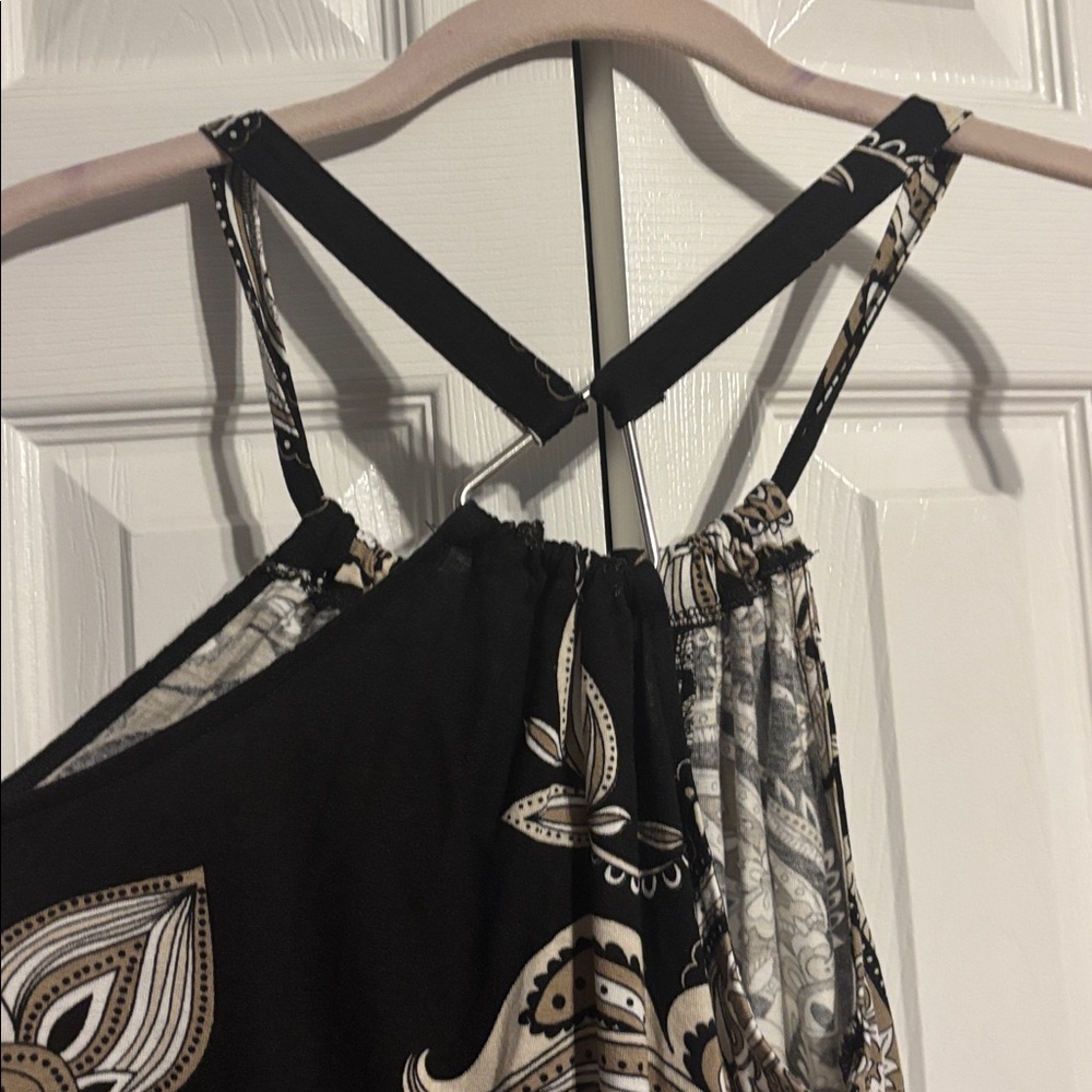 Lasccana Venus racerback shirt in black and white size XS - Picture 8 of 9